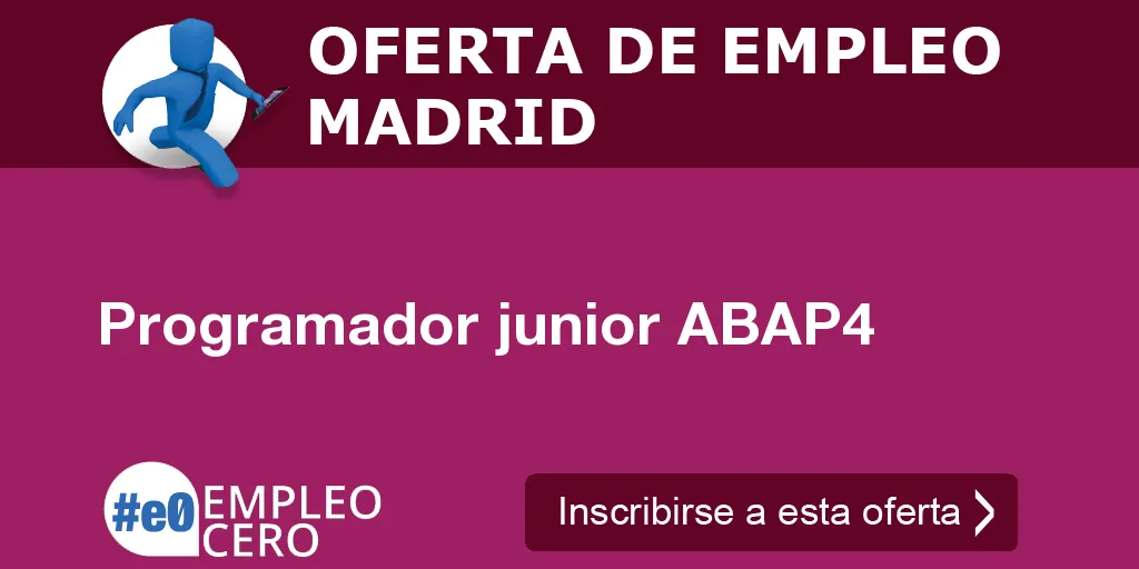 Programador junior ABAP4