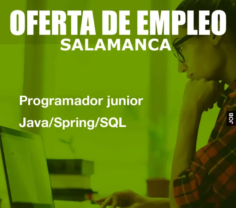 Programador junior Java/Spring/SQL