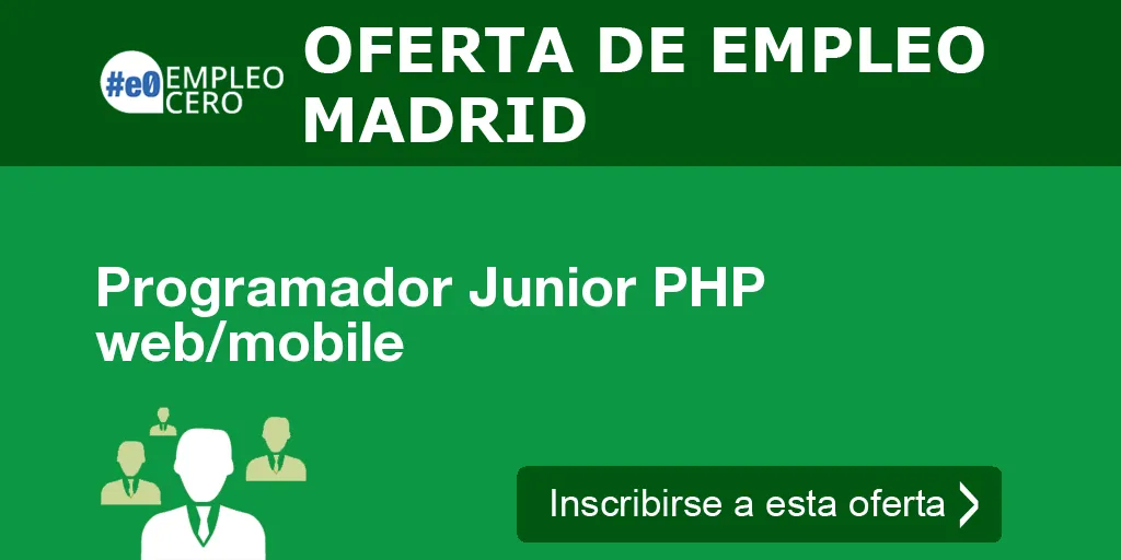 Programador Junior PHP web/mobile