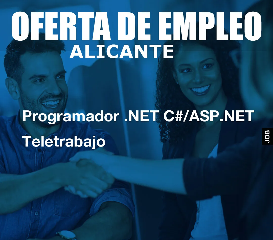 Programador .NET C#/ASP.NET Teletrabajo