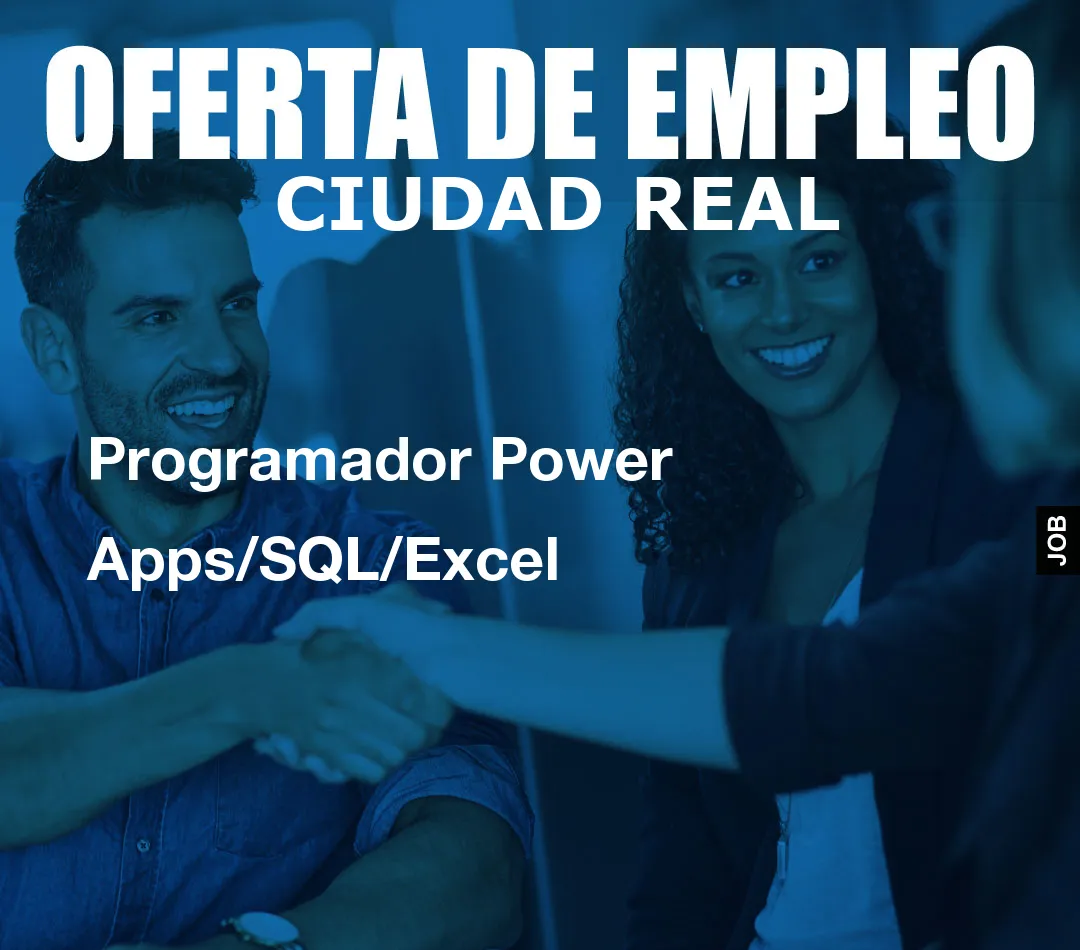Programador Power Apps/SQL/Excel