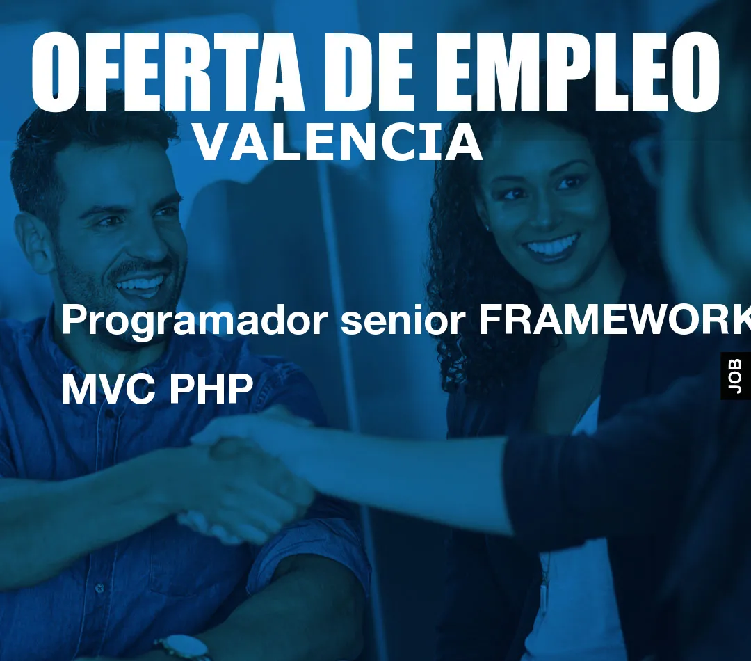 Programador senior FRAMEWORK MVC PHP