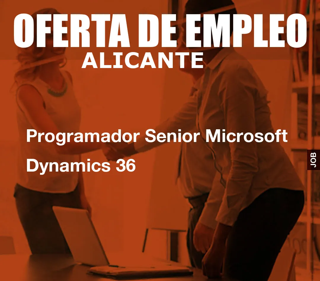 Programador Senior Microsoft Dynamics 36