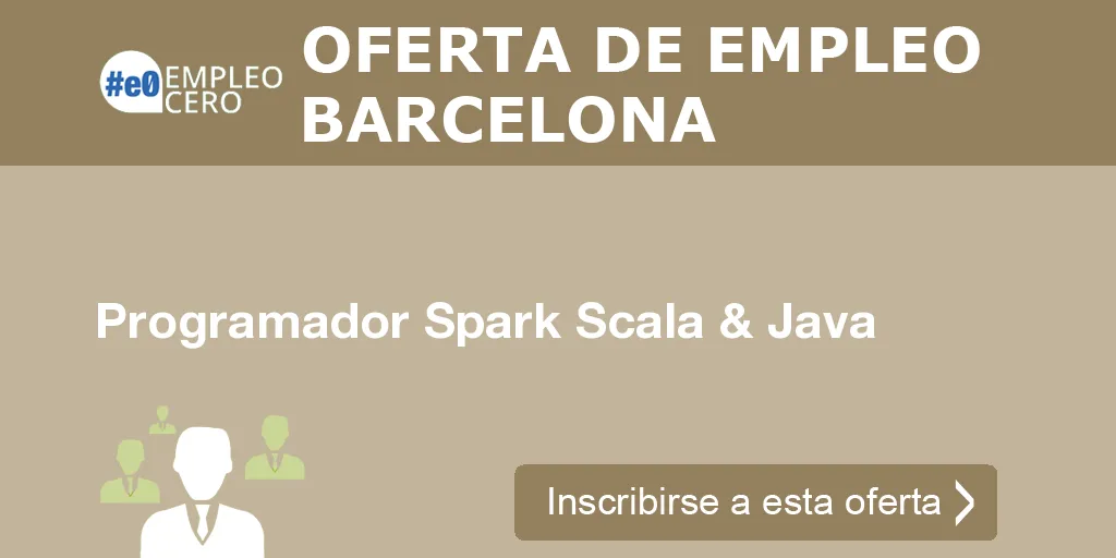 Programador Spark Scala & Java