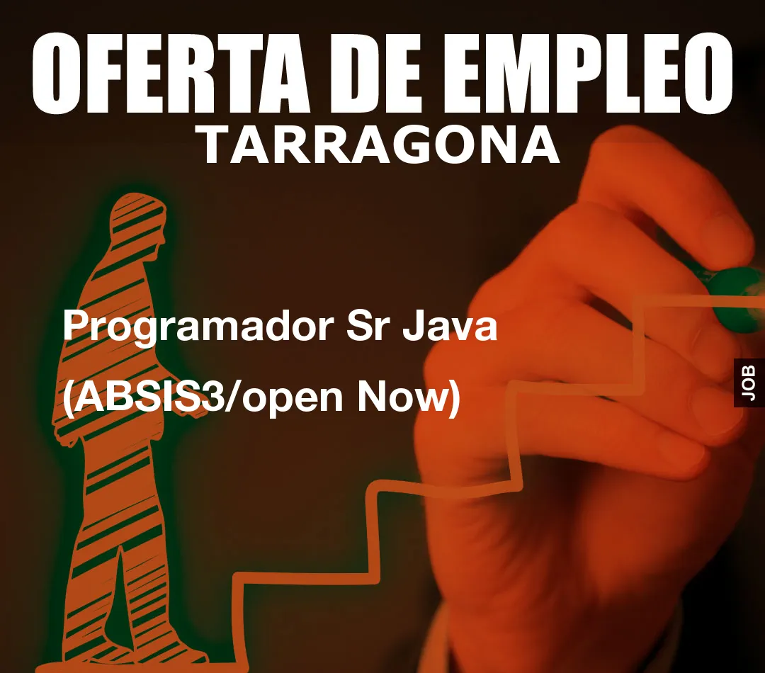 Programador Sr Java (ABSIS3/open Now)