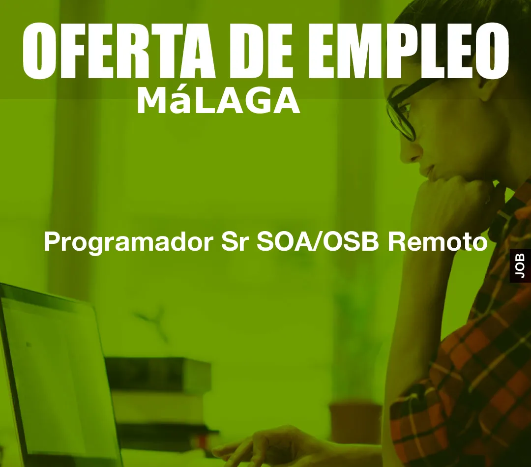 Programador Sr SOA/OSB Remoto