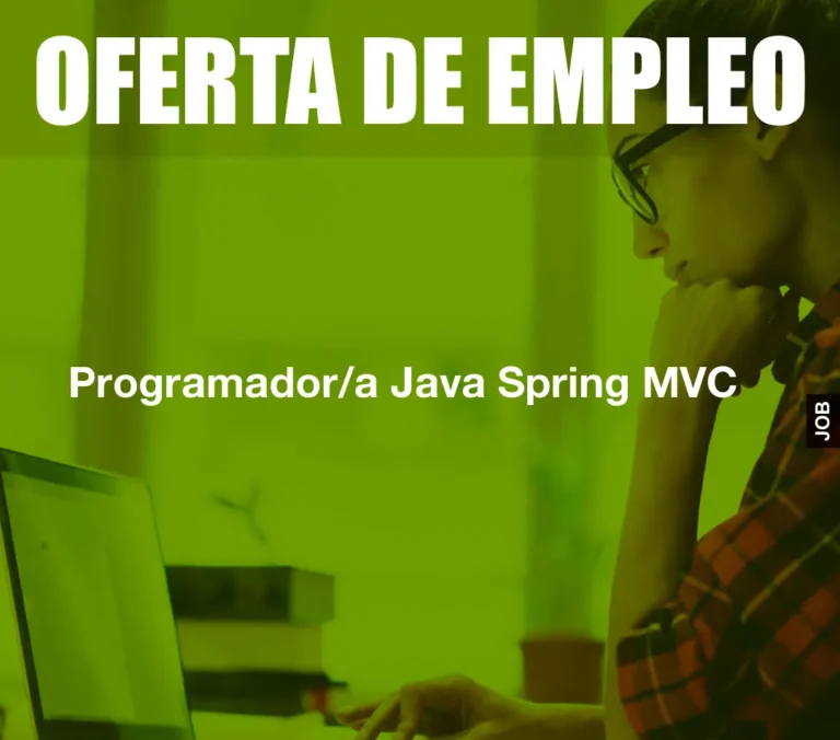 Programador/a Java Spring MVC