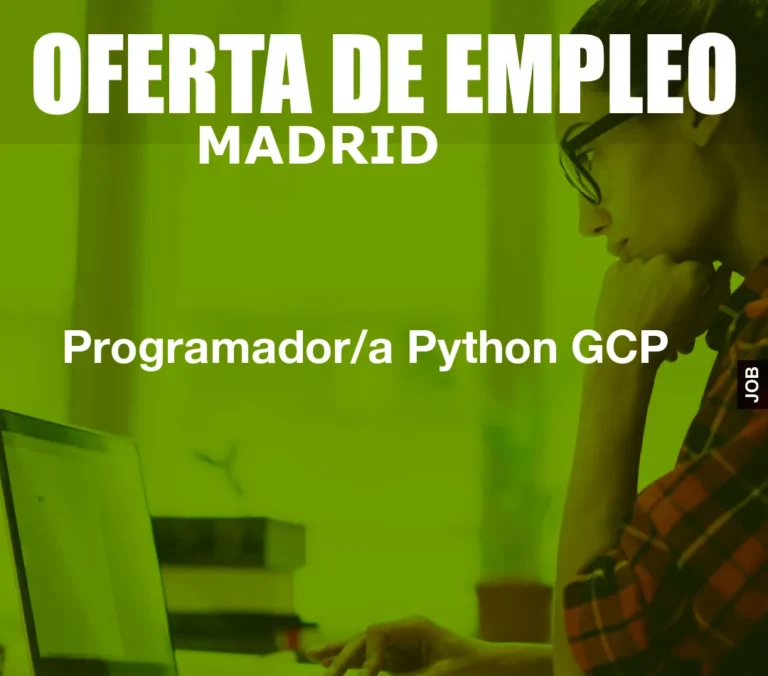 Programador/a Python GCP