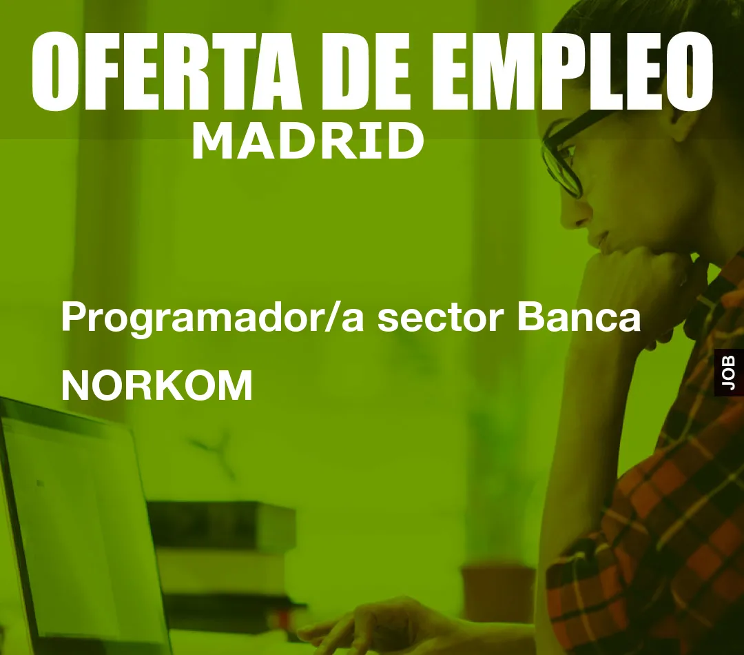 Programador/a sector Banca NORKOM