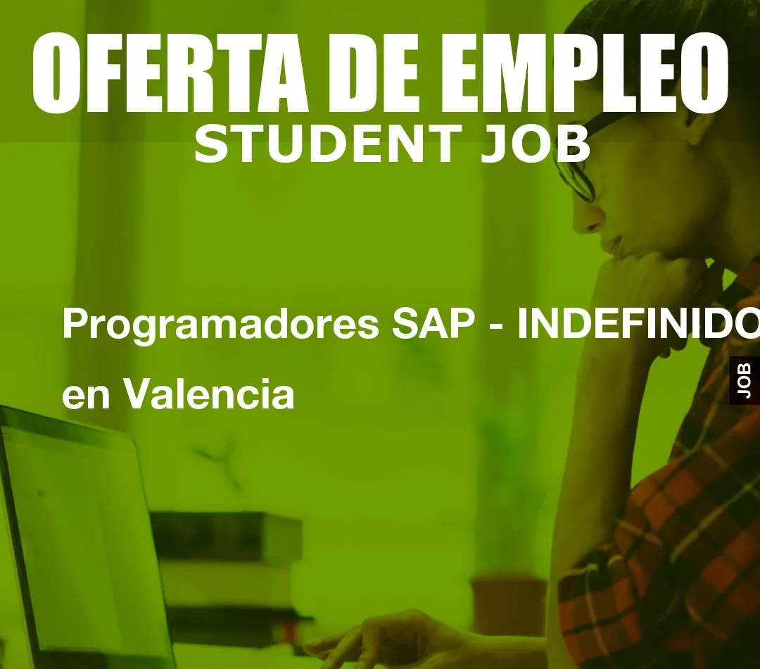 Programadores SAP - INDEFINIDO en Valencia