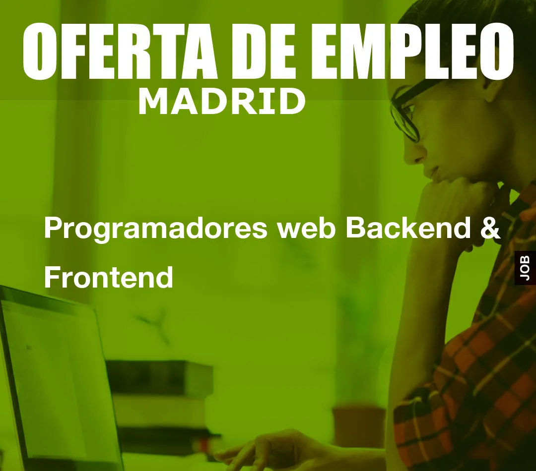 Programadores web Backend & Frontend