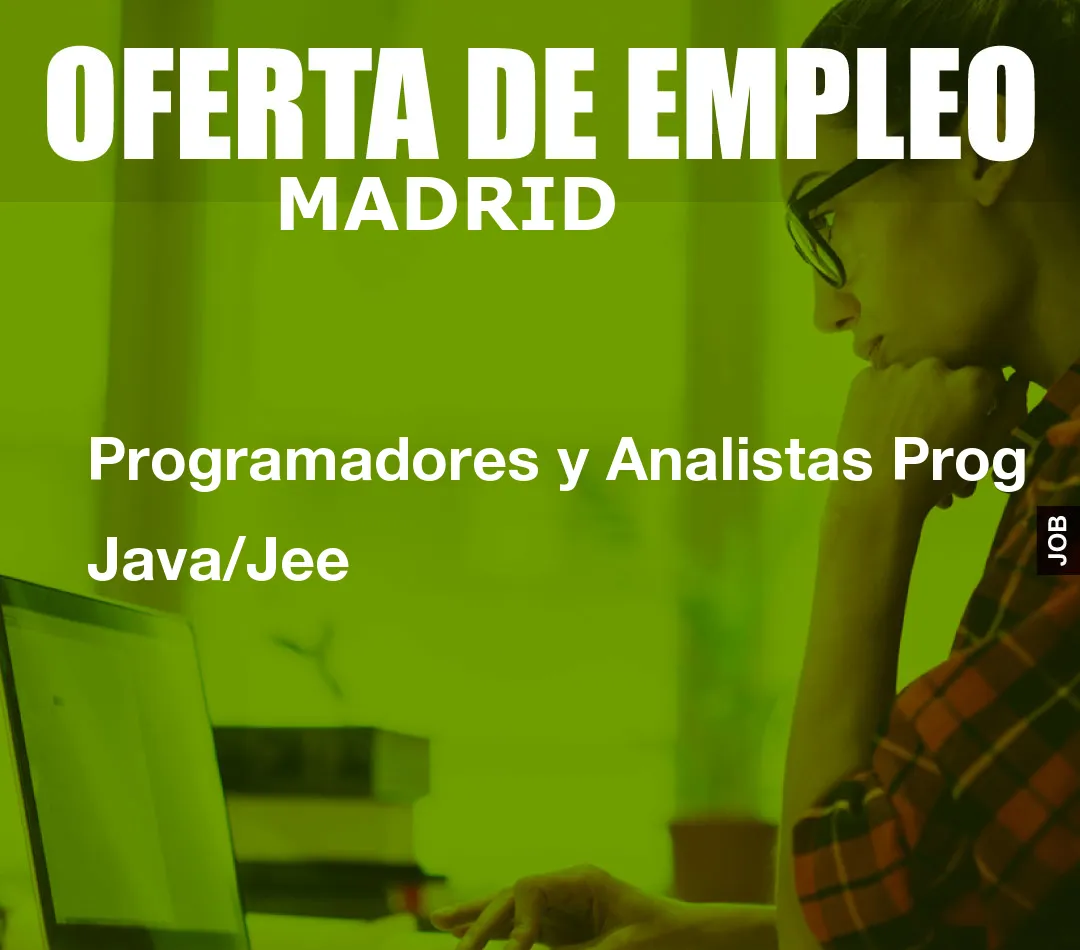 Programadores y Analistas Prog Java/Jee
