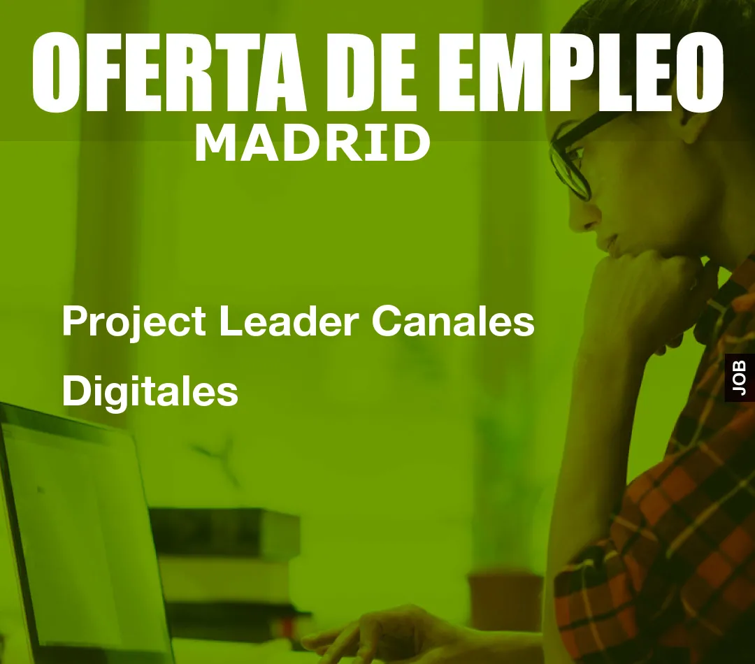 Project Leader Canales Digitales