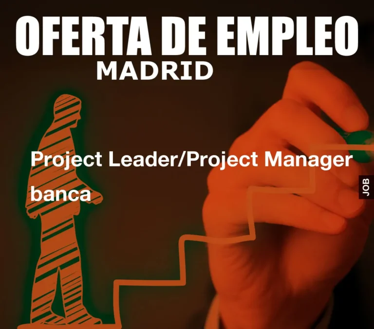 Project Leader/Project Manager banca
