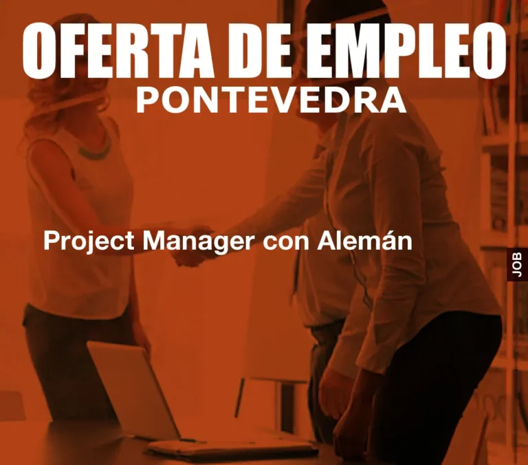 Project Manager con Alemán