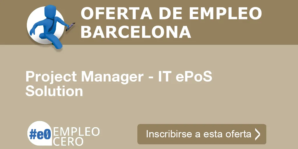Project Manager - IT ePoS Solution