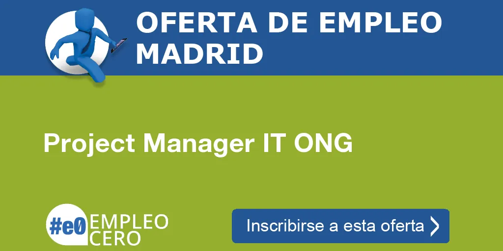 Project Manager IT ONG