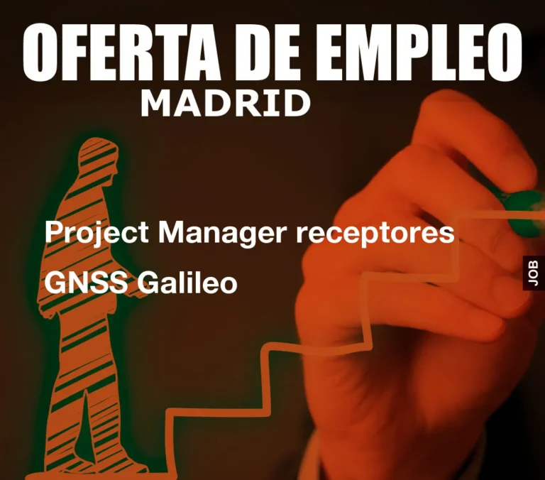 Project Manager receptores GNSS Galileo