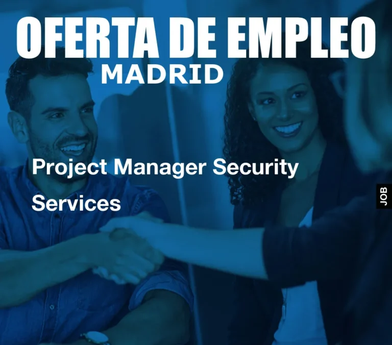 Project Manager Security Services