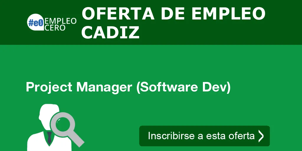 Project Manager (Software Dev)