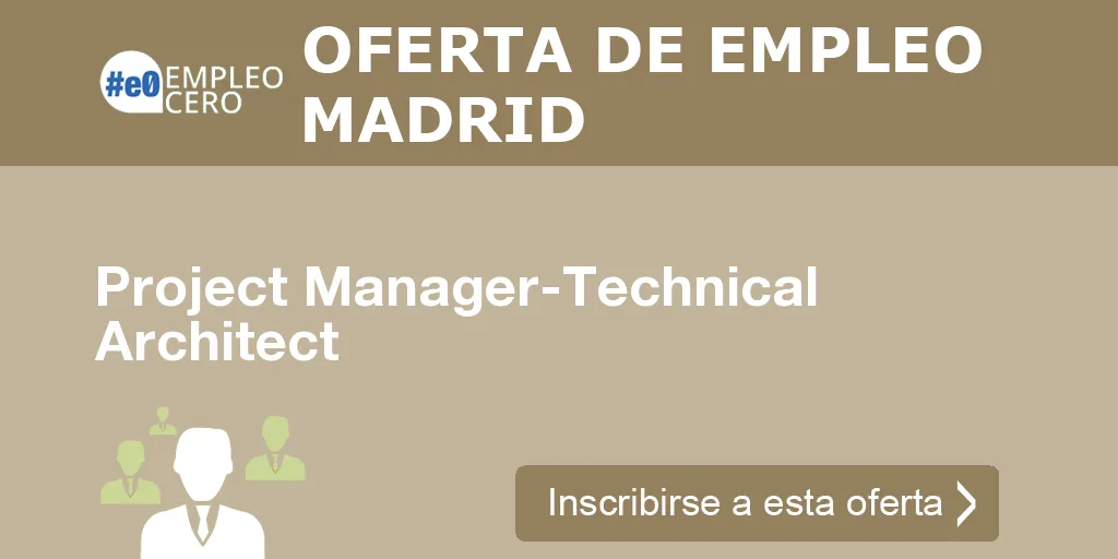 Project Manager-Technical Architect