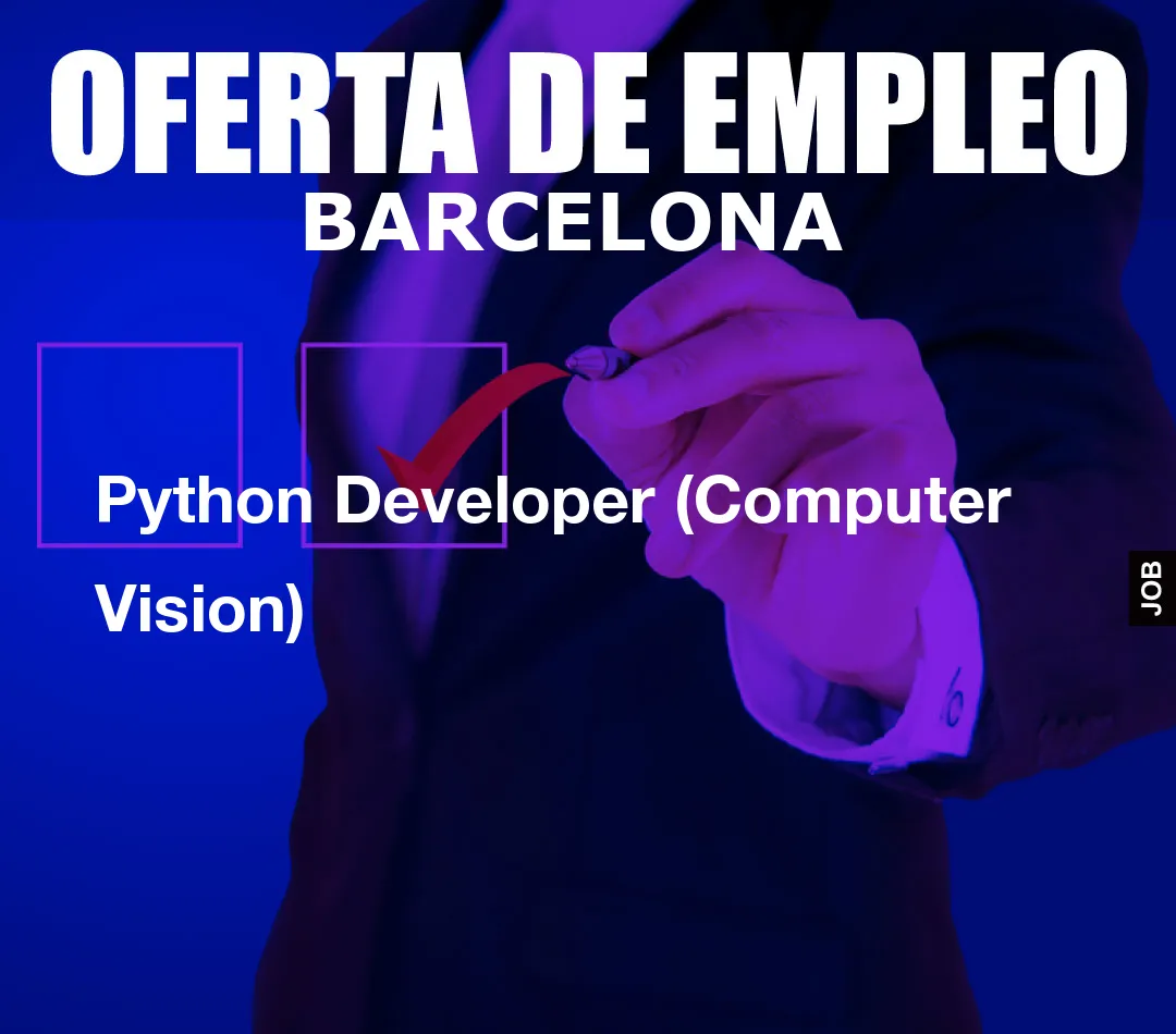 Python Developer (Computer Vision)