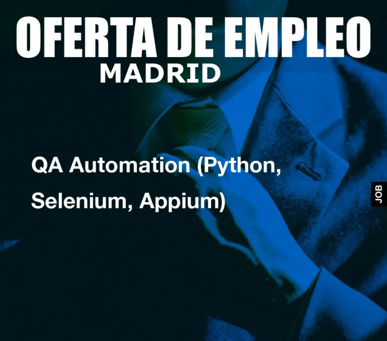 QA Automation (Python, Selenium, Appium)