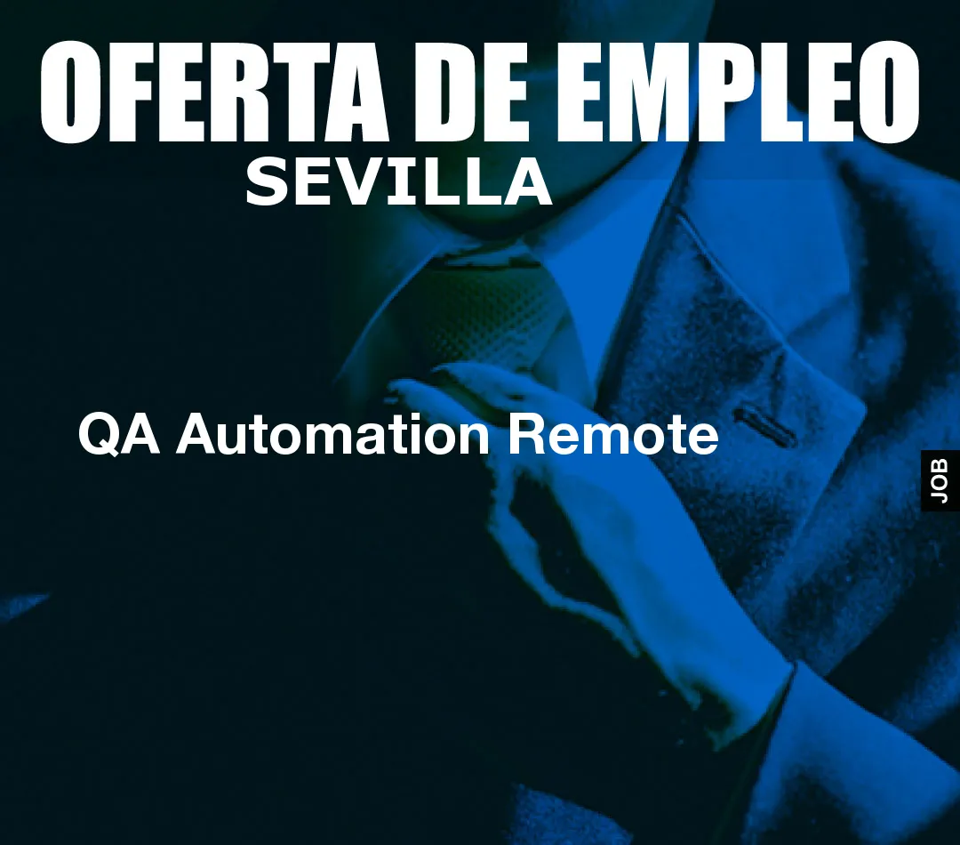 QA Automation Remote