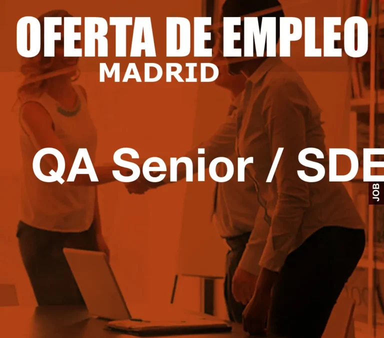 QA Senior / SDET