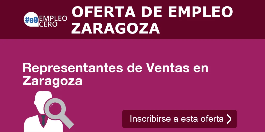 Representantes de Ventas en Zaragoza