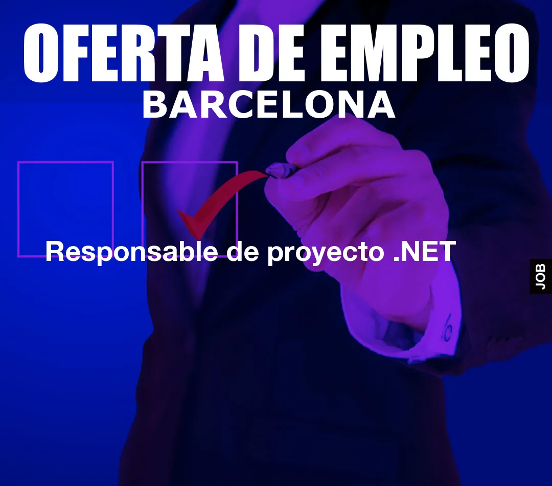 Responsable de proyecto .NET