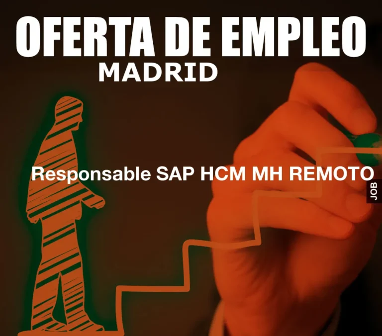 Responsable SAP HCM MH REMOTO