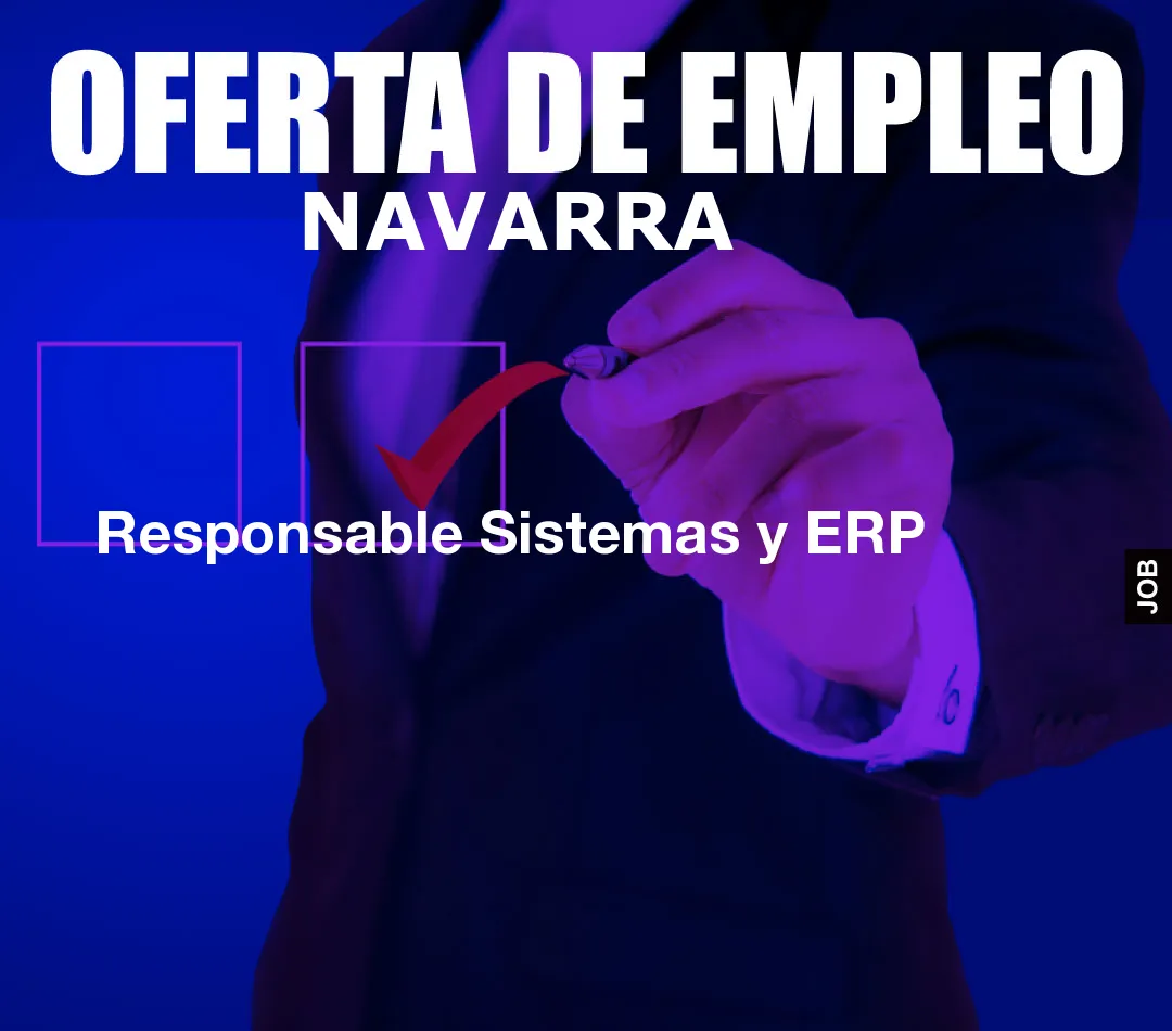 Responsable Sistemas y ERP