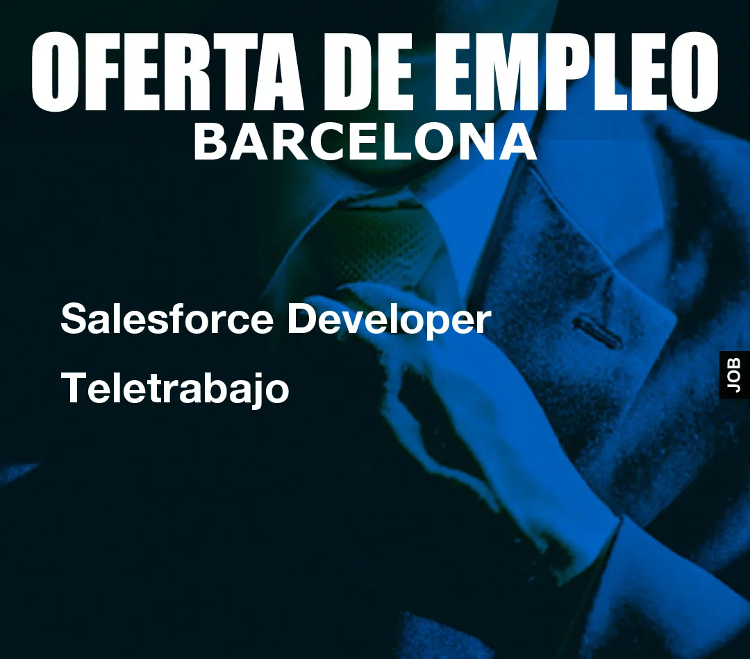 Salesforce Developer Teletrabajo
