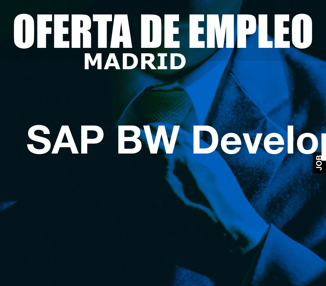 SAP BW Developer