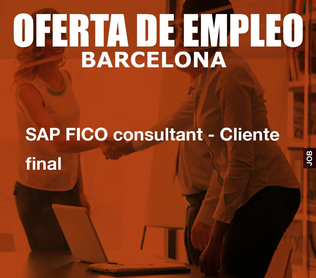 SAP FICO consultant – Cliente final