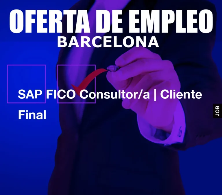 SAP FICO Consultor/a | Cliente Final