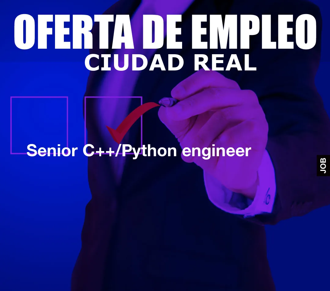 Senior C++/Python engineer
