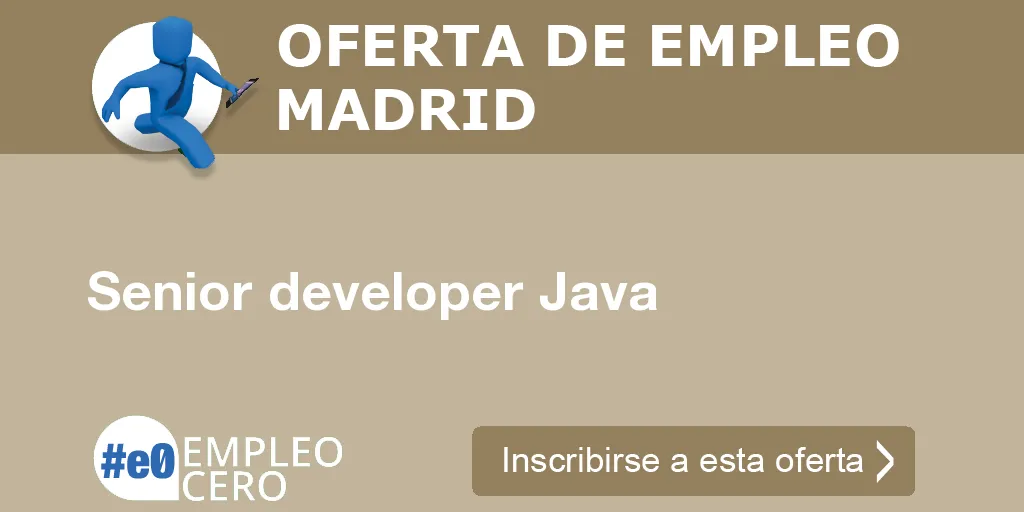 Senior developer Java