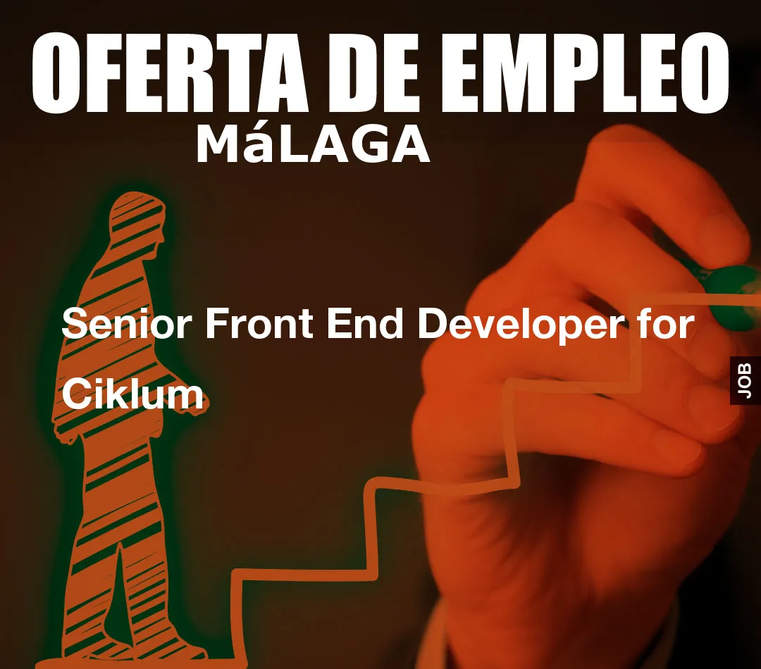 Senior Front End Developer for Ciklum