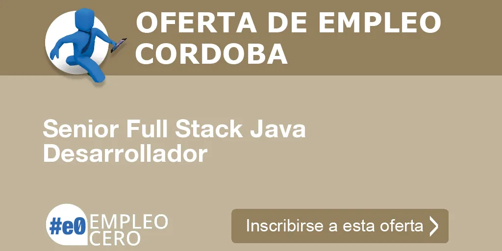 Senior Full Stack Java Desarrollador