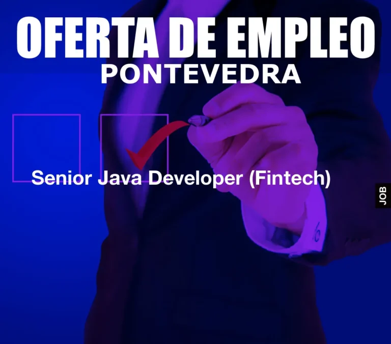 Senior Java Developer (Fintech)