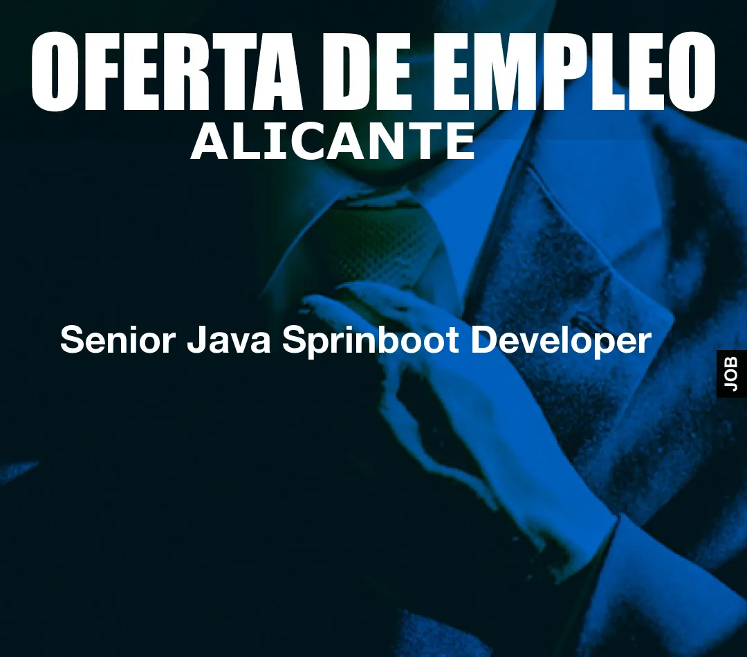 Senior Java Sprinboot Developer