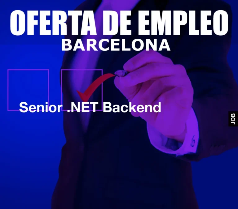 Senior .NET Backend