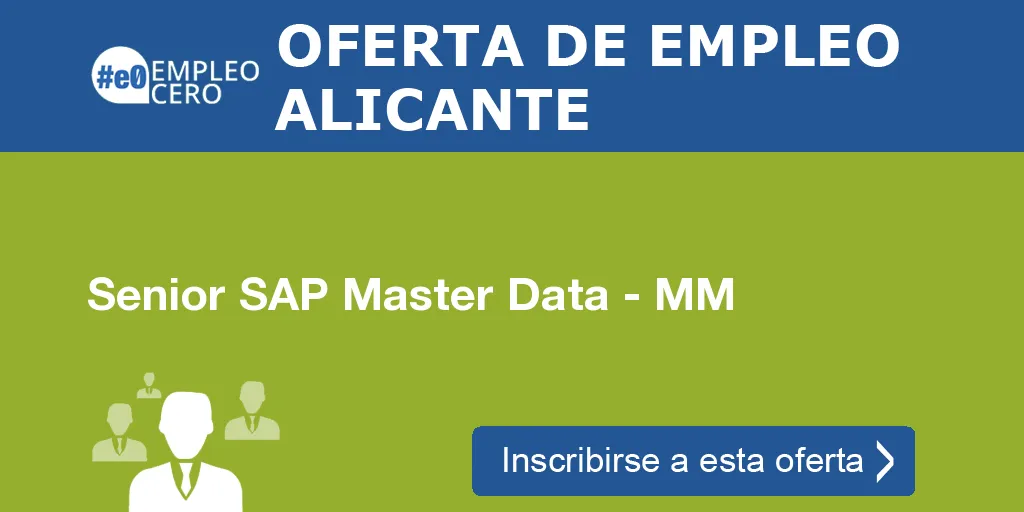 Senior SAP Master Data - MM