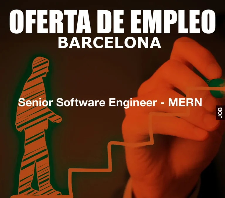 Senior Software Engineer – MERN