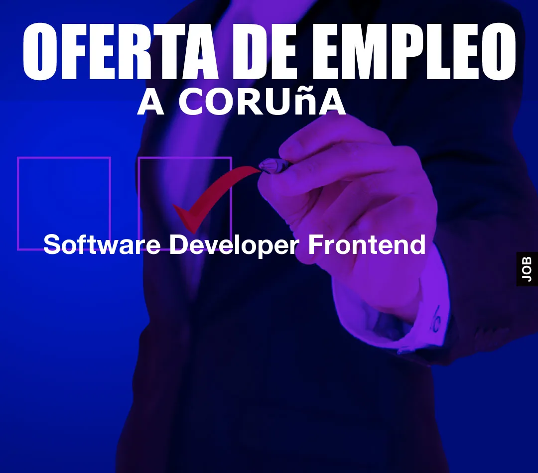 Software Developer Frontend
