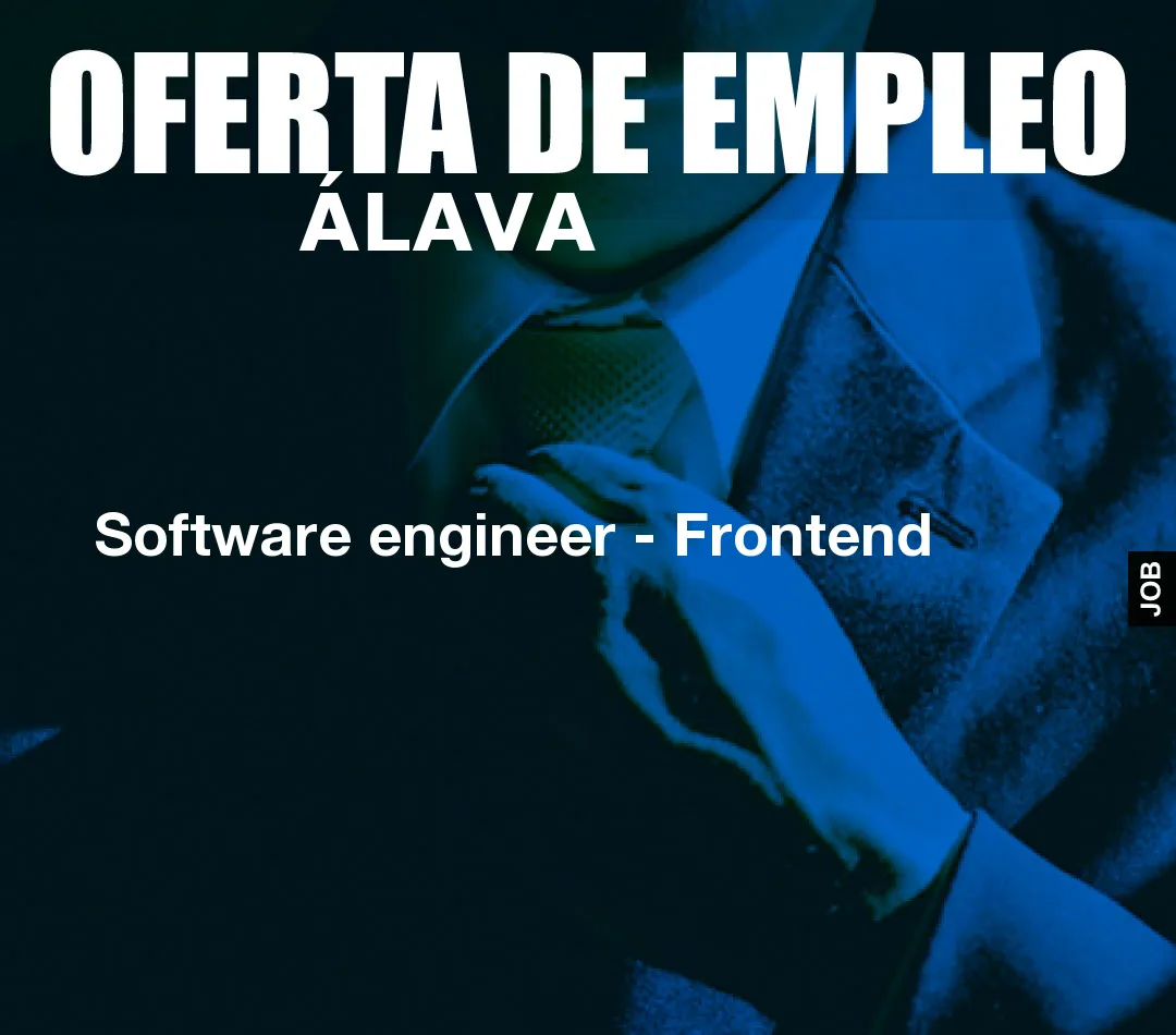 Software engineer – Frontend