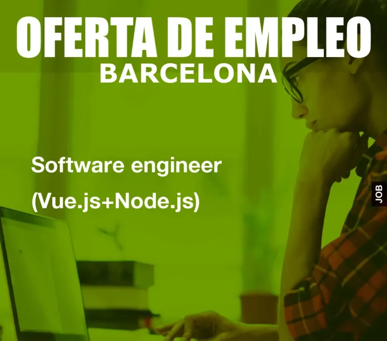 Software engineer (Vue.js+Node.js)