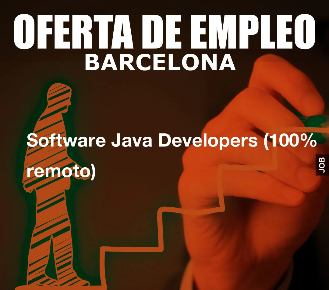 Software Java Developers (100% remoto)